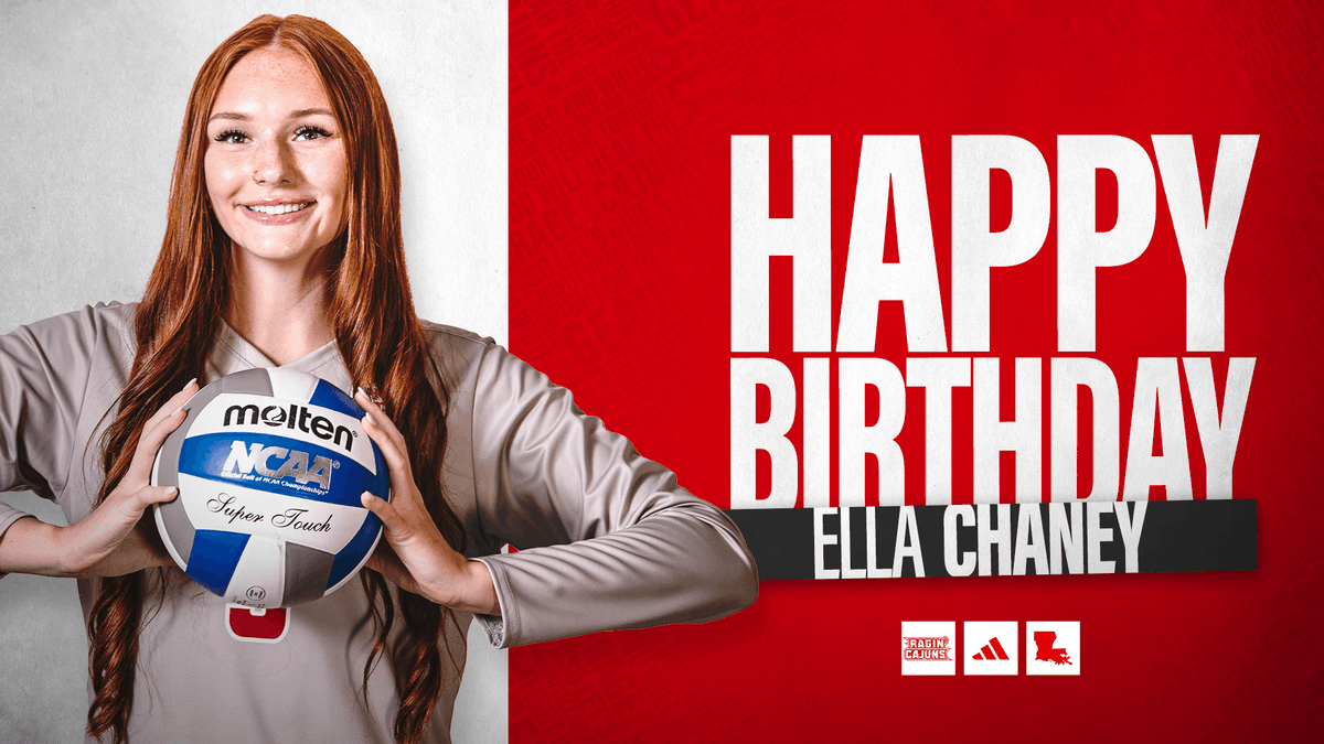 🥳🎂 𝙃𝙖𝙥𝙥𝙮 𝘽𝙞𝙧𝙩𝙝𝙙𝙖𝙮, 𝙀𝙡𝙡𝙖! Hope it's been a day filled with happiness and smiles. #GeauxCajuns