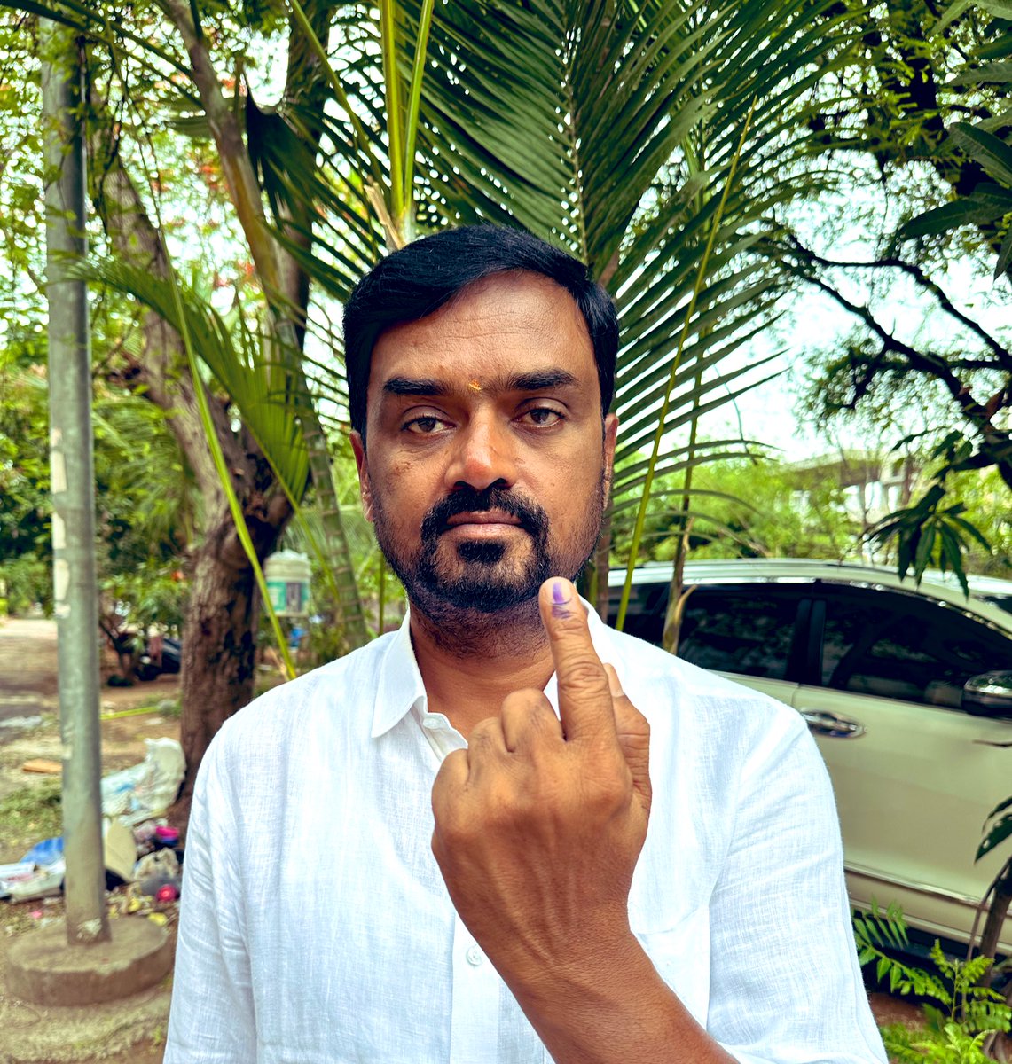 Cast my vote today for a greener, more sustainable future! Every ballot counts in shaping a better world for generations to come.
#HaraHaiTohBharaHai
#GreenIndiaChallenge 
 #GreenFuture
 #Sustainability
#GeneralElections2024 
#aurora 
#MothersDay 
#MotherEarth 
 #Vote2024 🌱🗳️🌍