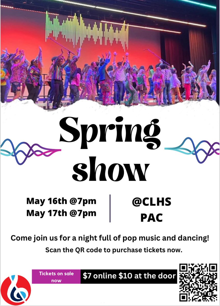 Our annual Spring Show is this week! If you love some great music and dancing, this is for you!!!  Don’t forget to secure your tickets now at clearlakechoir.ludus.com/index.php?show…