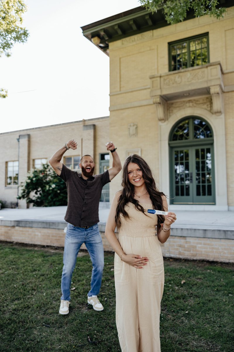 dq_dalen's tweet photo. THE SECRET IS OUT!!! We are so overjoyed to finally share this amazing news 🥰🥹😭 

What a blessing and miracle we are living in right now, seeing God’s goodness unfold every day! Baby Q, we feel so honored to be chosen as your parents and we love you so much. 

Thank you Lord! https://t.co/sAvfRjLBrD