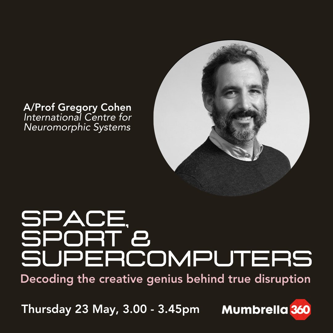 What does it take to operate at the pointy end of the innovation adoption curve? A/Prof Gregory Cohen will be speaking at #Mumbrella360 this month as part of the 𝘚𝘱𝘢𝘤𝘦, 𝘚𝘱𝘰𝘳𝘵 &amp; 𝘚𝘶𝘱𝘦𝘳𝘤𝘰𝘮𝘱𝘶𝘵𝘦𝘳𝘴 panel and give his insights into creativity and #innovation.