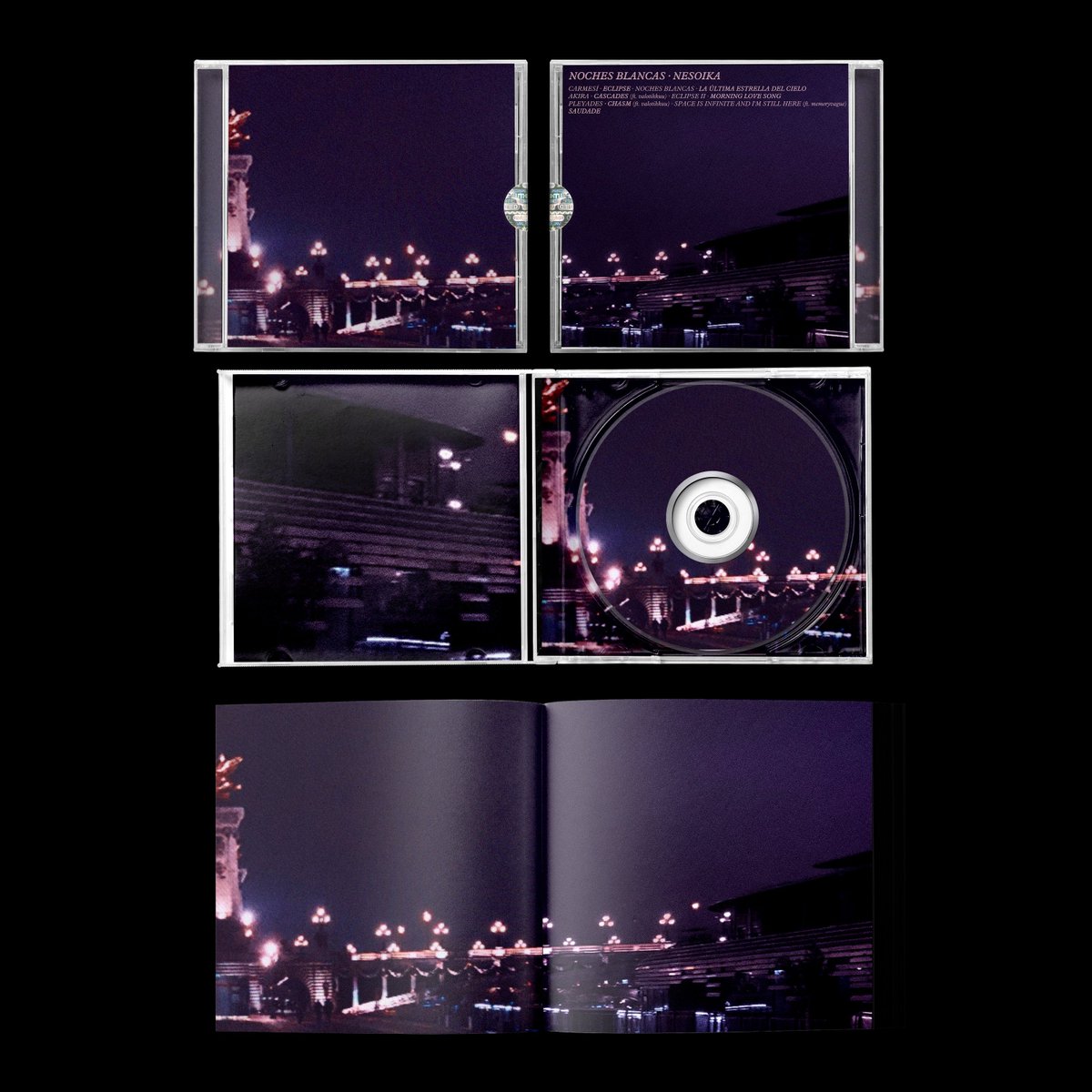 noches blancas is now available on cd version as a presale. if you're interested you can contact me through dm :)