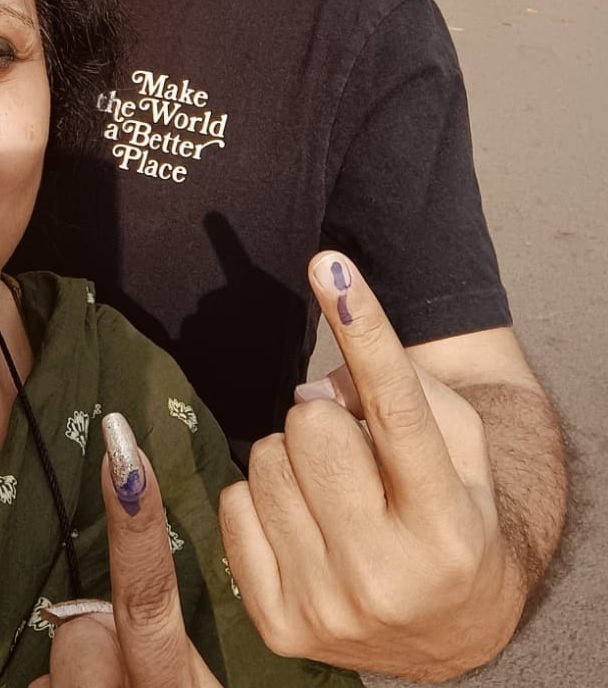 Voted against the politics of fear, brute force, naked money and democracy-destruction.

Long live INDIA.

#LokSabhaElections2024