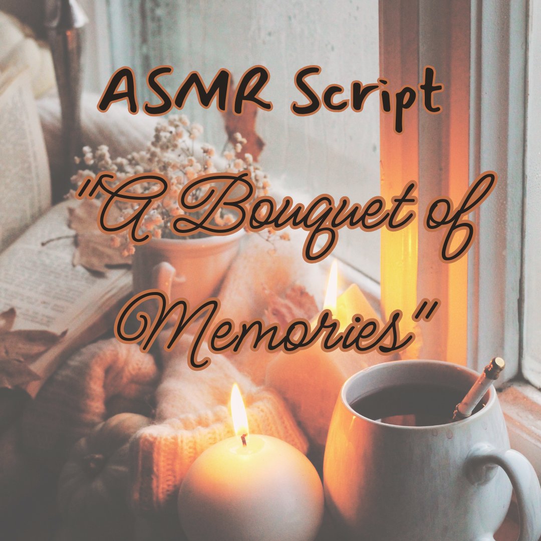 _KyoVerse's tweet image. Surprise post!

A short but lovely one

Masterlist: ASMR Script (airtable.com/appVk40DFjAgNW…)

#asmr #asmrscript #writer #writercommunity #MothersDay