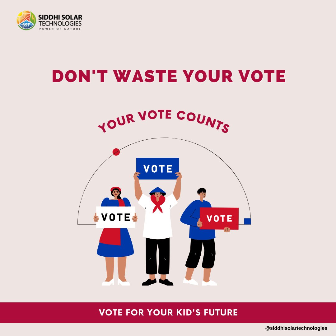 🗳️ Don't Waste Your Vote! Your Vote Counts! 🗳️

#VoteForOurKids #EveryVoteCounts #InvestInOurFuture #YourVoiceMatters #FutureLeaders #MakeADifference #ElectionDay #CommunityVoice #ChangeForTomorrow #ShapeTheFuture #EmpowerOurYouth #BetterTomorrow #StandUpAndBeCounted