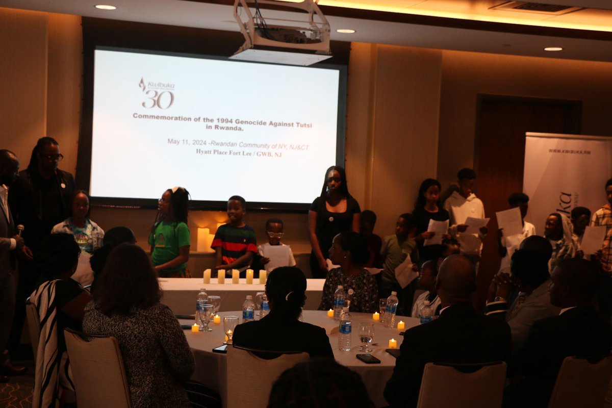 This weekend, the Rwandan community of New York, New Jersey, and Connecticut commemorated the 1994 Genocide against the Tutsi at the The Hyatt Place Fort Lee.

#Kwibuka30