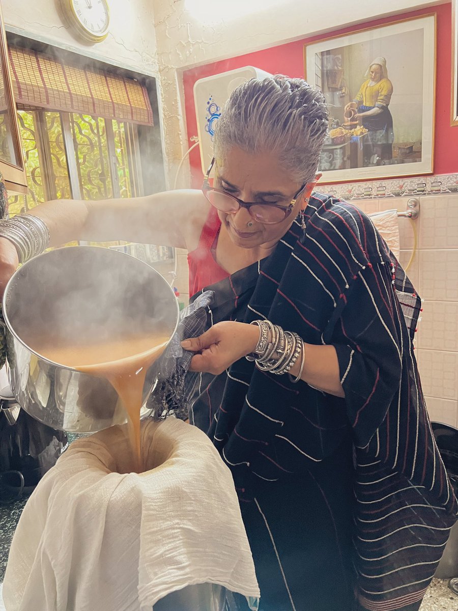 Four large canisters of delicious Chai was brewed yesterday at home and many, many cups raised as friends, family, neighbors all walked in all day . Season 11 of @chaiforcancer is launched & thanks to everyone who joined in physically and virtually and contributed so generously!