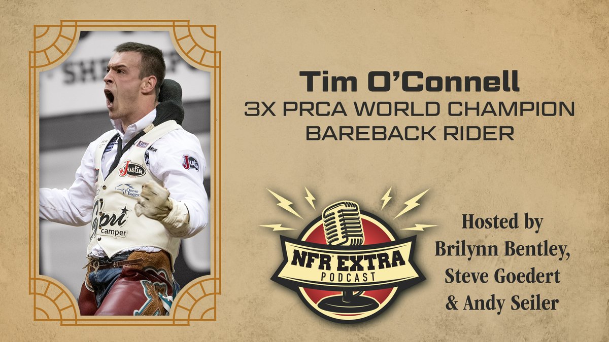 Life doesn't always go as planned, but you make the best of it, and that is exactly what Tim O'Connell is doing! Tim talks us through the full story of his season-ending injury. Listen to #NFRextra on #Spotify, #applepodcasts, #iHeartRadio, or wherever you listen to #podcasts!