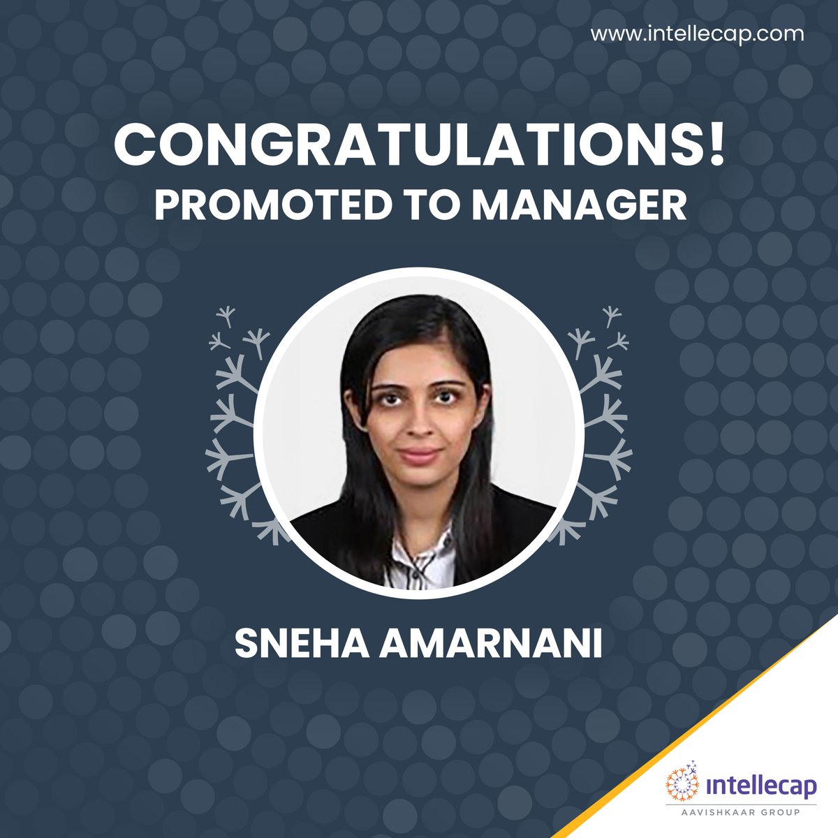 IntellecapTweet's tweet photo. We are thrilled to announce the Manager Promotions for FY24-25 at Intellecap.
We congratulate Poulomi, Shivanshu and Sneha on their accomplishments and wish them the best of luck in their new roles
#ManagerPromotions #WorkingatIntellecap @singhsk5 https://t.co/W8yctC1rSn