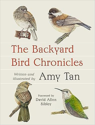 THE BACKYARD BIRD CHRONICLES by @AmyTan @AAKnopf is the perfect gift for the #birdlover in your life sincerelystacie.com/2024/05/book-r… #birds #birdlovers #birdwatching #birdjournal #nonfiction #bookboost #bookbuzz #BookRecommendation