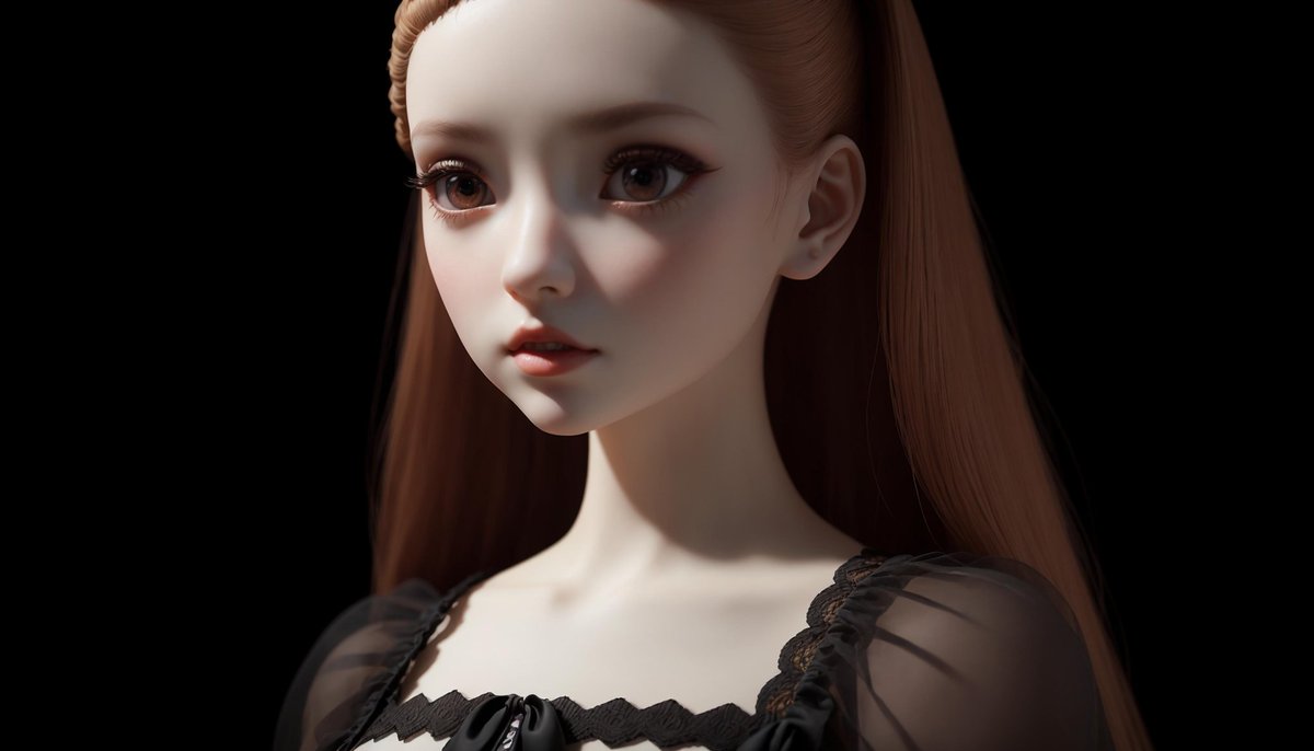 Porcelain Dolls, part 2
#porcelaindolls #AIArtwork #gothdress #aiartgallery #AIart #aiartlove #aigeneratedart #aiartgenerator #aiartist #AIArtistCommunity #aidrawing #aiartcreator #aiartcommunity #magicai #aiartsociety