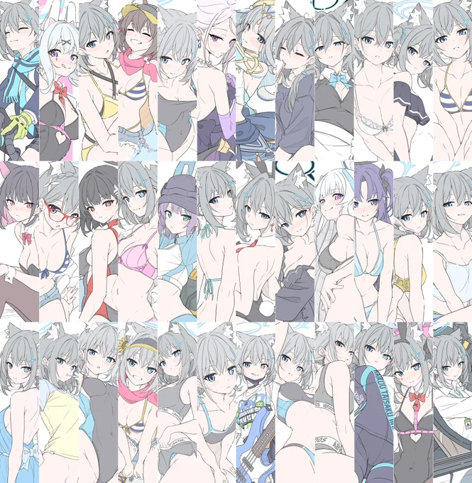Thank you for your support!!! and there are still many that I will make in the future for all  ̶ ̷s̷h̷i̷r̷o̷k̷o̷ ̷c̷u̷l̷t̷~~~