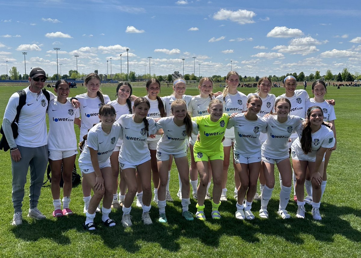 Building something special with our @KCAECNL2010g team. This team showed so much grit over the last few months. They fought through nine finals over the last few months and they accomplished their ultimate goal, @TheECNL U14 Champions League qualification. @AthleticsKC