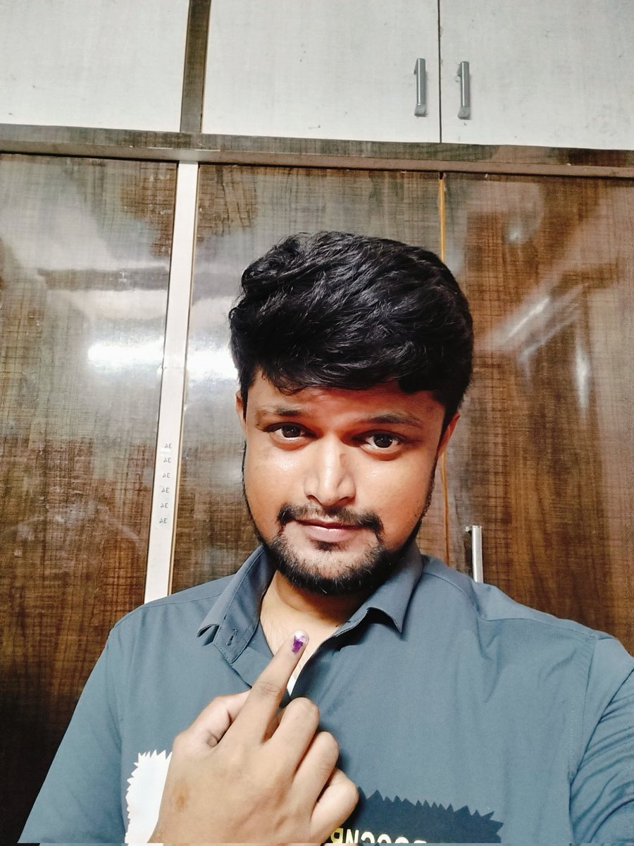 I Casted My Vote 👍 Done & Dusted 🗳️☑️ Vote For Your Better Future ✊ #APElections2024 #Elections2024 #AndhraPradeshElection2024