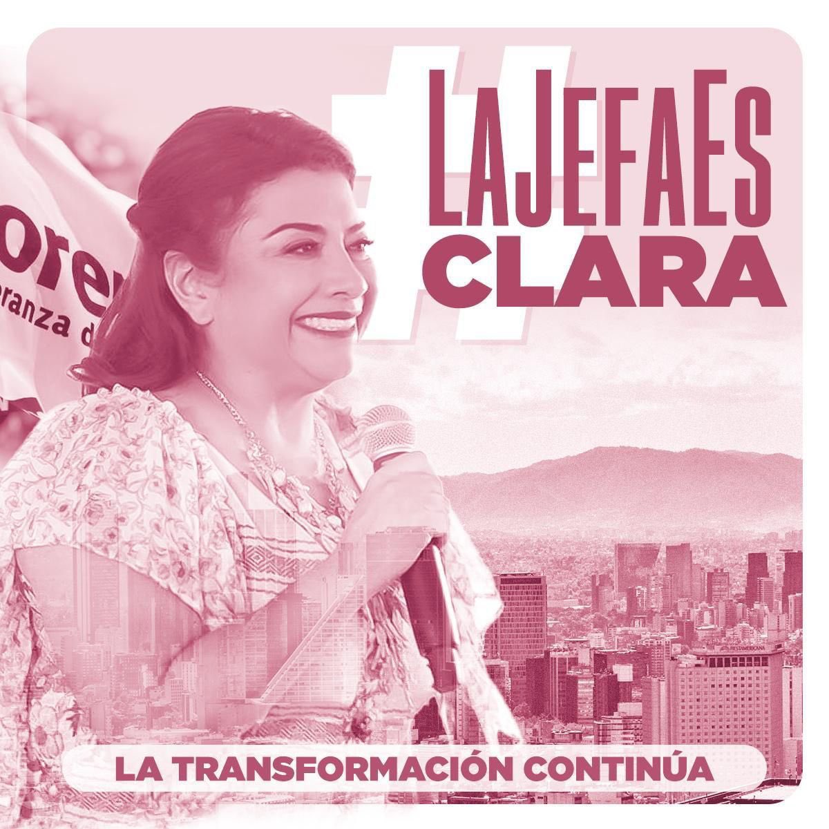 #DebateChilango #LaJefaEsClara #LaTransformaciónEsClara