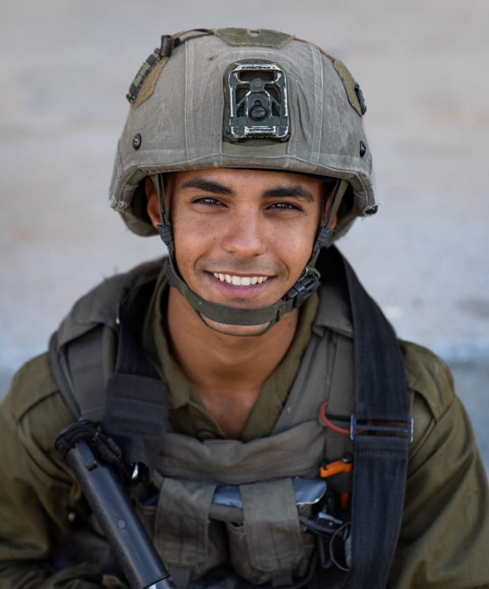 IDF soldier, Ilay Gamzi (20), fell heroically in battle against Hamas on Oct 7, fighting to his last bullet. His last words to his mother: 'I swore to protect. Do not cry for me.' Honor his memory and bravery.