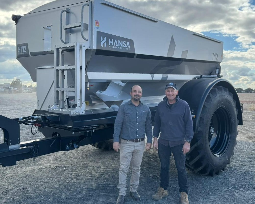 Traction Ag (@tractionag) on Twitter photo Adrian looking pleased with his new <a href="/HansaEquipment/">Hansa Equipment</a> T12 Spreader last week- thank you Adrian for supporting <a href="/TractionAg/">Traction Ag</a> Having issues with urea spreading this season? We have two more units rolling into the yard this week, ready to work for you! Adrian looking pleased with his new <a href="/HansaEquipment/">Hansa Equipment</a> T12 Spreader last week- thank you Adrian for supporting <a href="/TractionAg/">Traction Ag</a> Having issues with urea spreading this season? We have two more units rolling into the yard this week, ready to work for you!