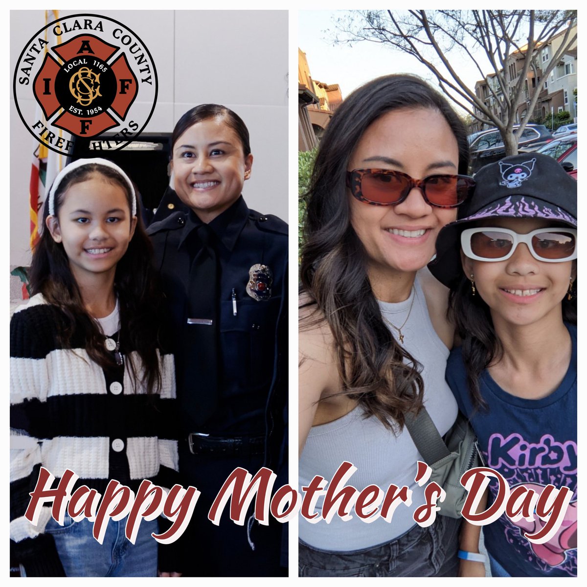 Join us in wishing all the mothers out there a #happymothersday . Thank you for all you do, today and every day!
.
.
.
#mothersday #local1165 #sccfirefighters