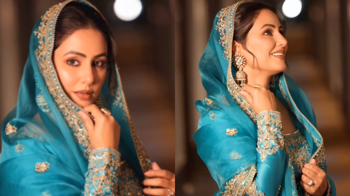 Hina Khan Embracing Ethnic Grace in a Blue Kurta Set, Watch Video! - iwmbuzz.com/television/cel…

#entertainment #movies #television #celebrity