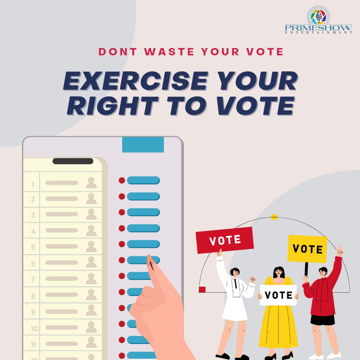 Step out and exercise your right to vote. 🗳️ 🙌 #Elections2024 #GeneralElections2024