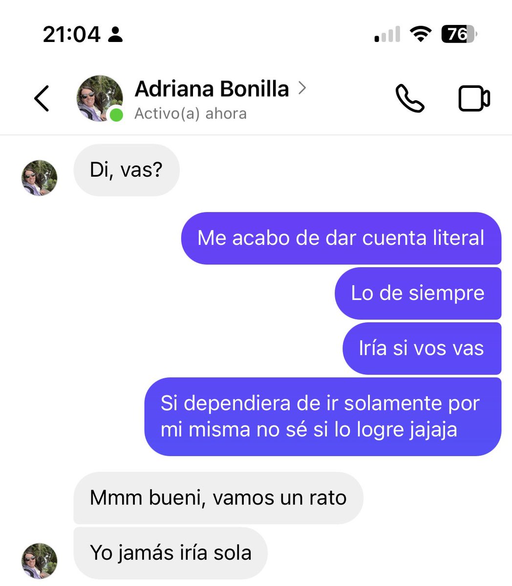 Casi 20 años de "yo voy si vos vas". Qué locura ❤️👩🏽‍🤝‍👩🏼 <a href="/244Adriana/">Adriana Bonilla</a>