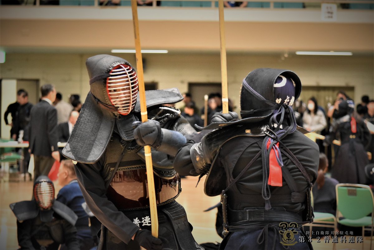32連隊 #銃剣道 訓練隊は #日本武道館 で行われた #第68回全日本銃剣道
