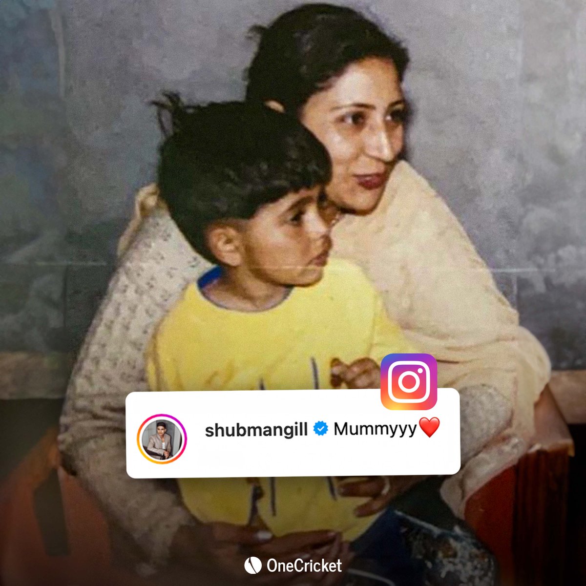 Isn't this throwback photo of Shubman Gill with his mom just adorable? 😍 #IPL2024 #ShubmanGill #MothersDay