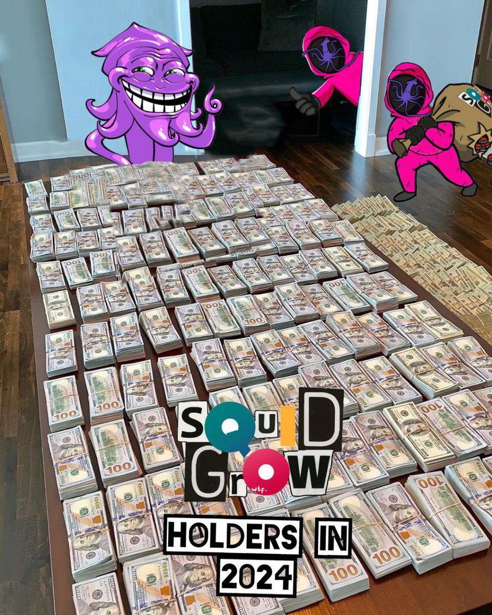 @Rik_SG1 @WOLF_Financial That’s right brother! #LFGROW #SquidGrow 🦑💰