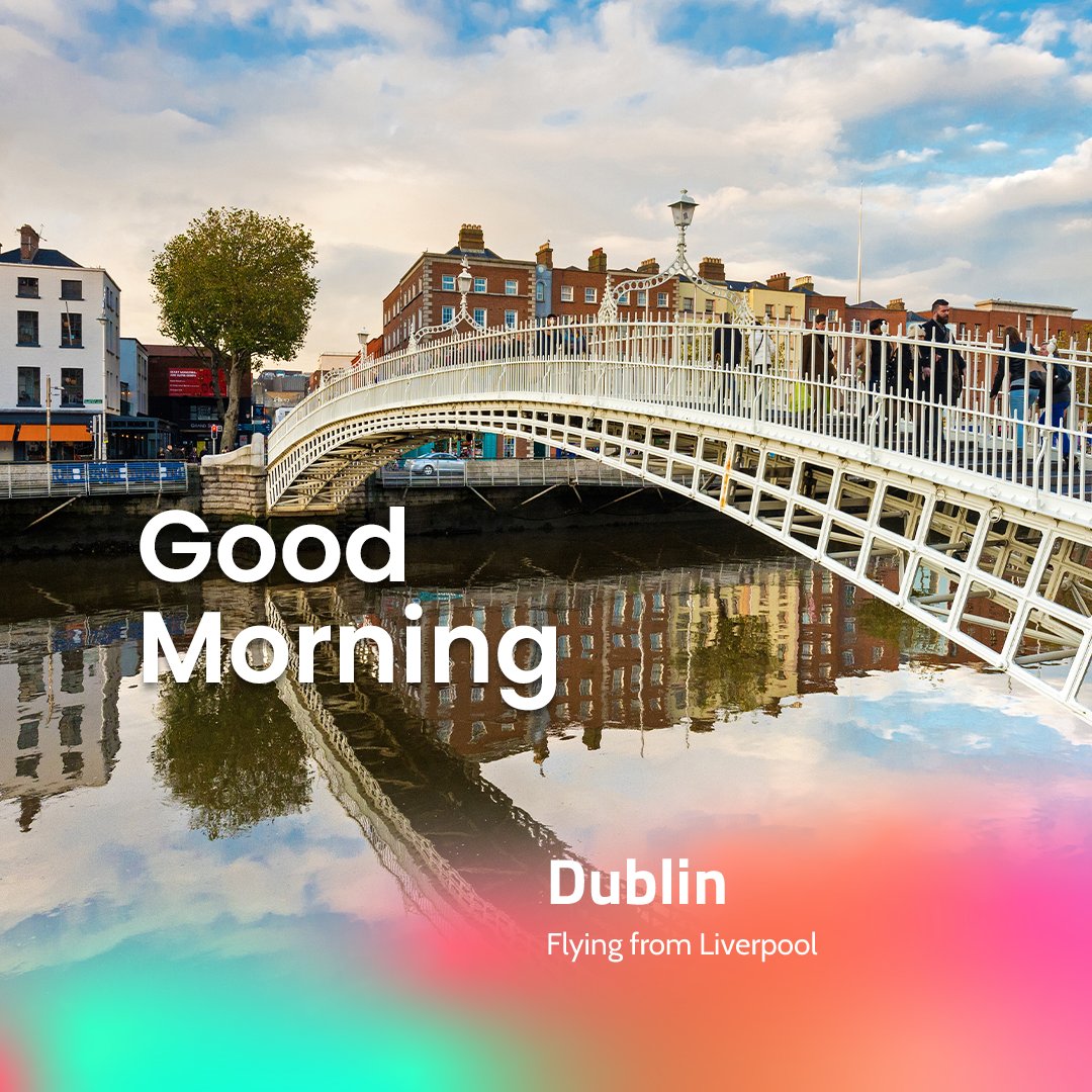 30 mins away and perfect for a day trip or a couple of nights, fly from Liverpool to Dublin daily. 🛫🛬 Get there with Ryanair 👉 ljla.uk/2oAmtKf