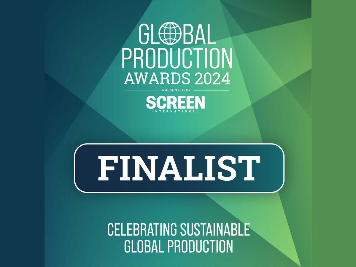 'City of Bristol shortlisted for Global Production Award' which 'celebrates outstanding and sustainable work in the world of film and TV production' with initiatives such as a rooftop solar array creating clean energy for studios and other buildings 💡  buff.ly/3UR6LXJ