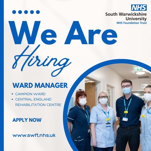 🌟Are you a Band 6 Nurses ready to progress? or an experienced ward manager looking for a new challenge? SWFT have an exciting opportunity! 📅 APPLICATIONS CLOSE: 16 May 2024 - Apply now at NHS Jobs, Job reference 203-CS683📈 #NHSjobs #wardmanager #jobopportunity #nurselife