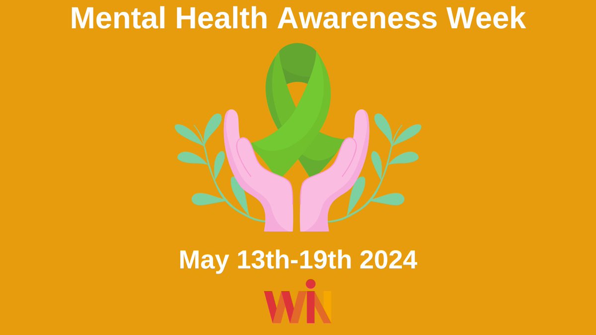 Today marks the start of #MentalHealthAwarenessWeek 💚 WIN celebrates the amazing organisations leading the charge on #MentalHealthAwareness and supporting those in need. Follow @mentalhealth to get involved and to access helpful resources. #MentalHealth #MentalHealthMatters