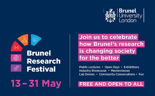 A great programme of #FreeEvents @bruneluni starting today! 📆 13-31 May Check out some of the highlights via this link: ⭐ow.ly/AcOw50RB7mz #Hillingdon #Research #University #Society #Uxbridge @hheraldnews