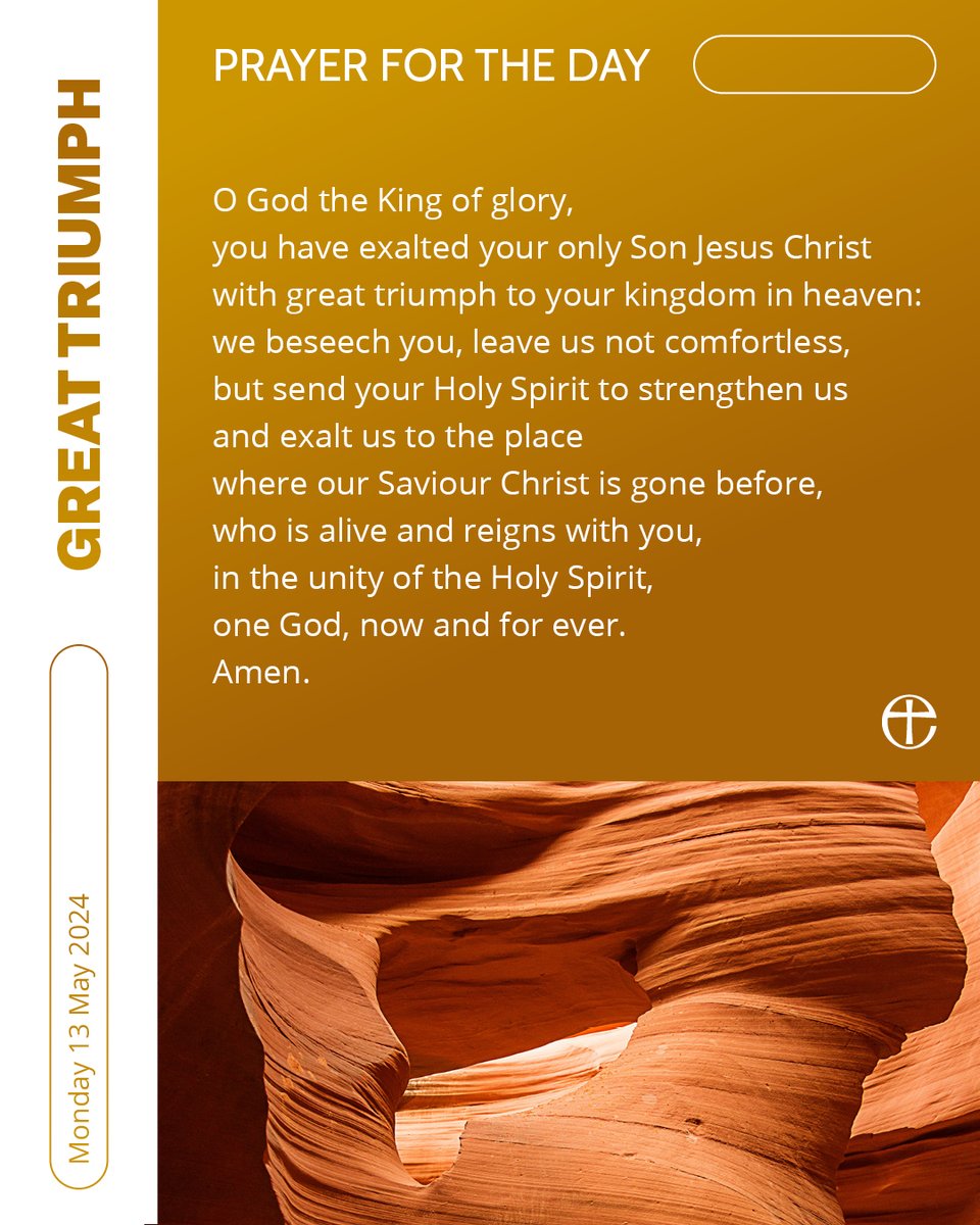 Lord, graciously hear us. Listen to today's prayer or read a plain text version at cofe.io/TodaysPrayer.