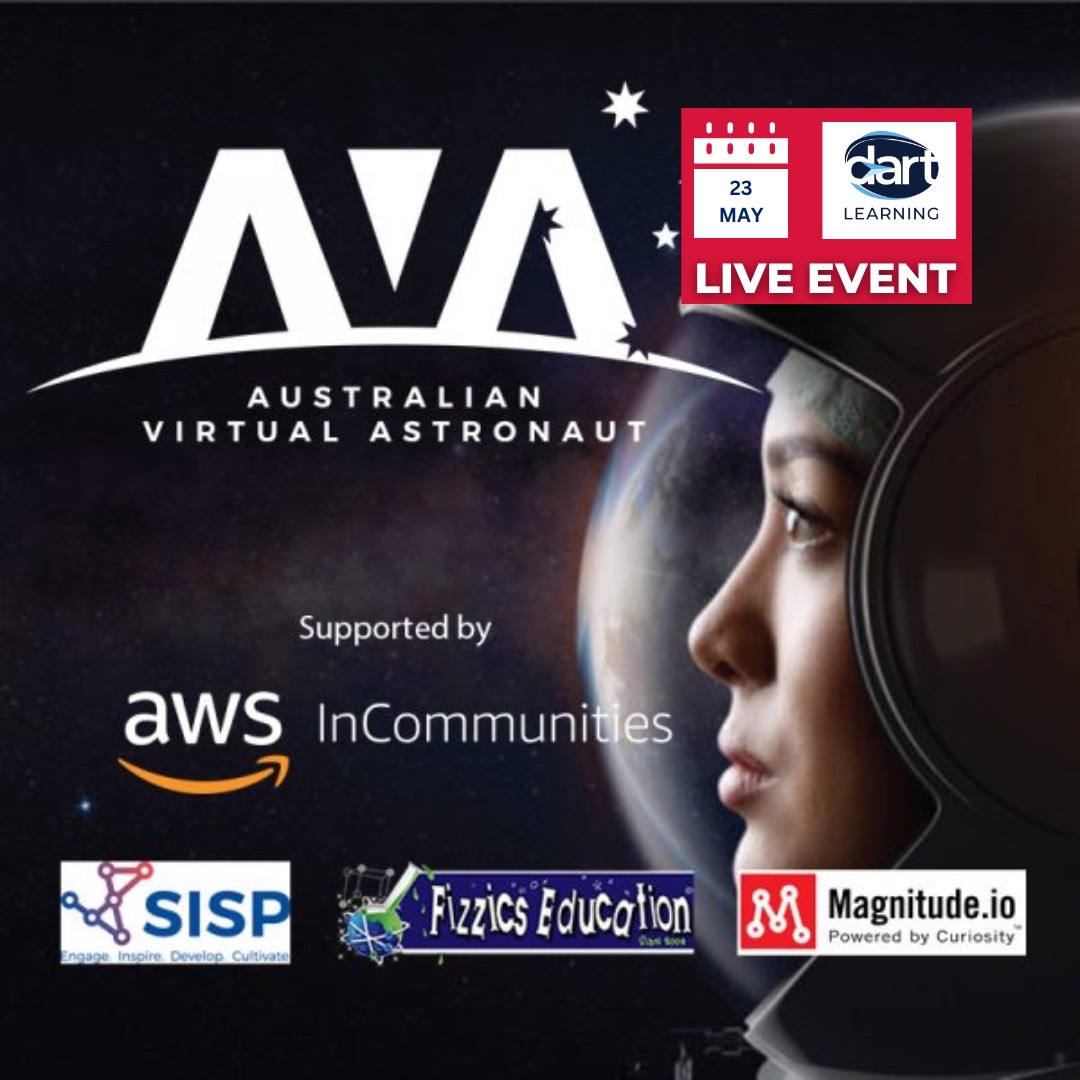 🚀 Join us on May 23rd at 12:00 PM for an out-of-this-world adventure! 🌕 
 dartlearning.org.au/excursion/aust…

#DARTLearning #AVAChallenge #HomeOnTheMoon #WomenInSTEM #STEM #STEAM #SpaceExploration #FreeEvent #fizzicsed #awsincommunities