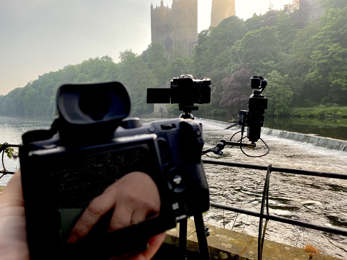 A very good morning from Durham. I am out shooting my next video where I am deliberately trying to shoot unsharp images #photooftheday #photographer