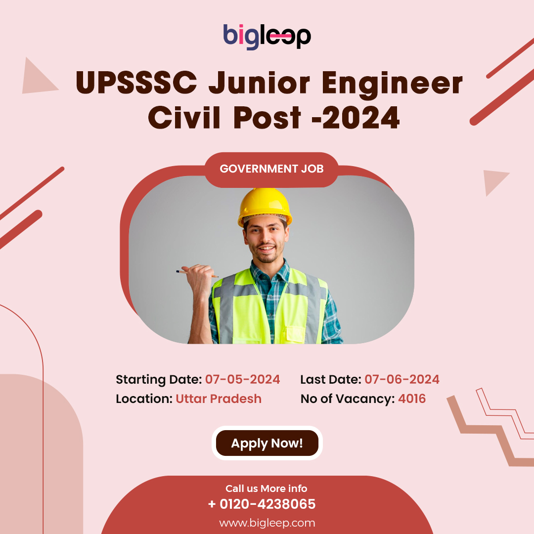 ⚙️ Seeking passionate engineers to drive innovation and build the extraordinary💼🔧 Hiring Now: Uttar Pradesh Subordinate Service Selection (UPSSSC) Apply Now: bigleep.com/job/upsssc-jun… #CivilEngineerjobs #UPSSSC #JuniorEngineer #governmentjobs #jobalerts #PublicServiceDelivery