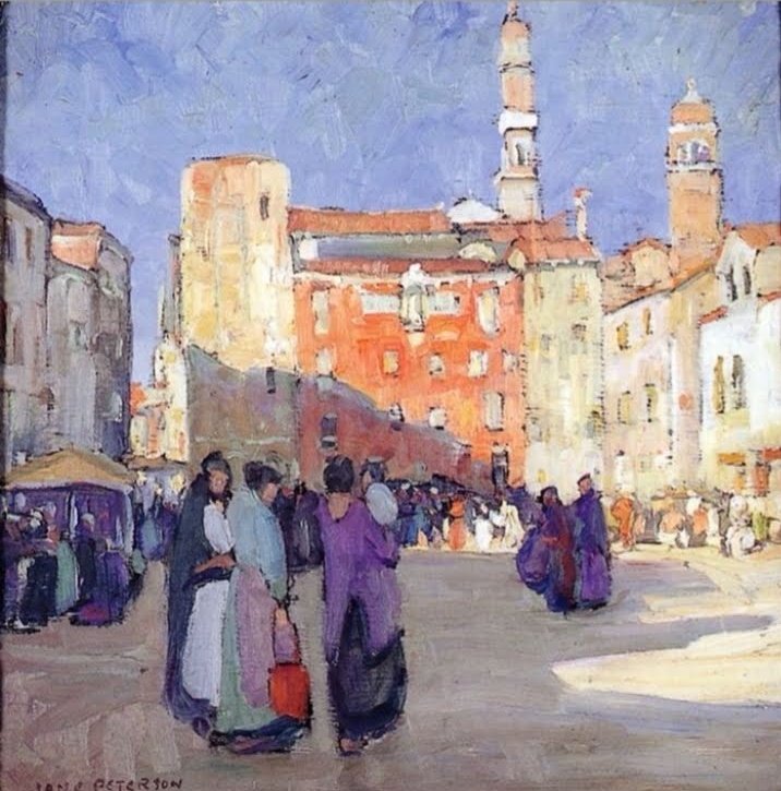 🎨Jane Peterson - Campo Santa Margherita 🎀