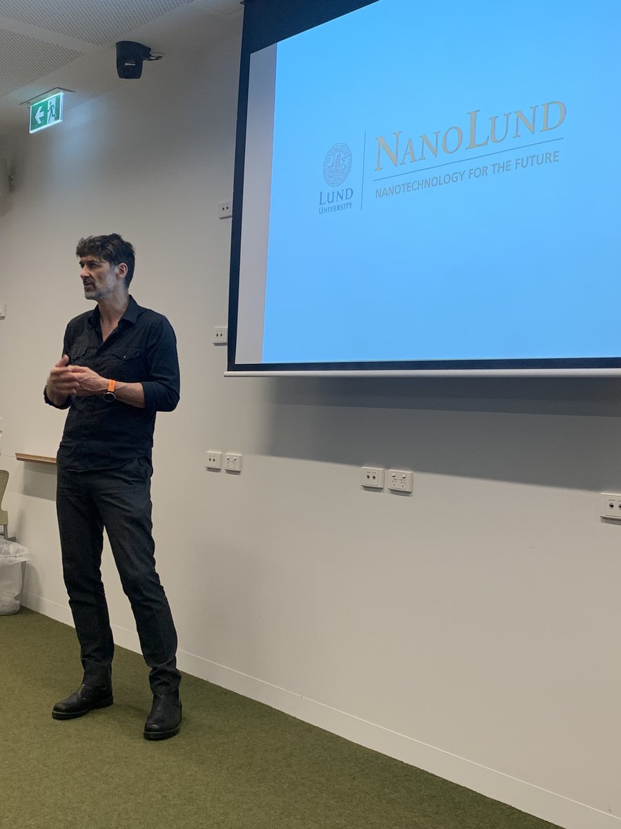 It was a pleasure to welcome to QUBIC last week Professor Heiner Linke from @NanoLund at @lunduniversity Sweden who presented a seminar on network-based biocomputation: solving NP-complete problems with molecular motors.