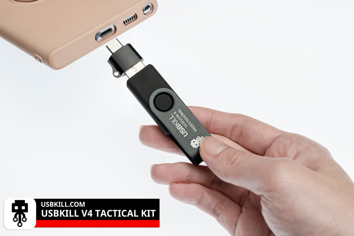 USBKill's tweet image. ⚡️USBKill V4 with USB-C Adaptor: Your ultimate tool for seamless tech testing! Effortlessly connect and rigorously test the latest devices. l.usbkill.com/0t7LC
#USBCAdaptor #TechTesting #USBKillV4 #pentesting #infosec #hacking #pentester #USBKill