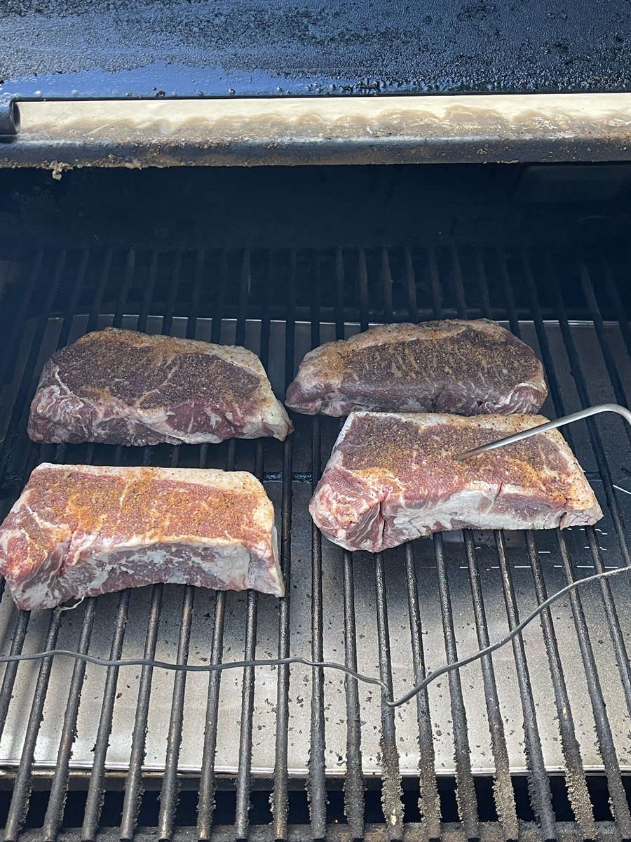 martois's tweet photo. Grilling season has begun! #rectec #smokedmeats #beef https://t.co/rMUarVtJ3t