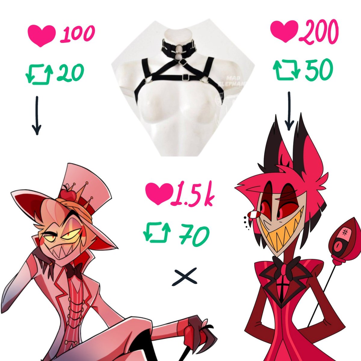 AuroxArt's tweet photo. I'll put this here and see what happens.

#radioapple #appleradio #Alastor #Lucifer #HazbinHotel #HH https://t.co/XTiSGvI4ps