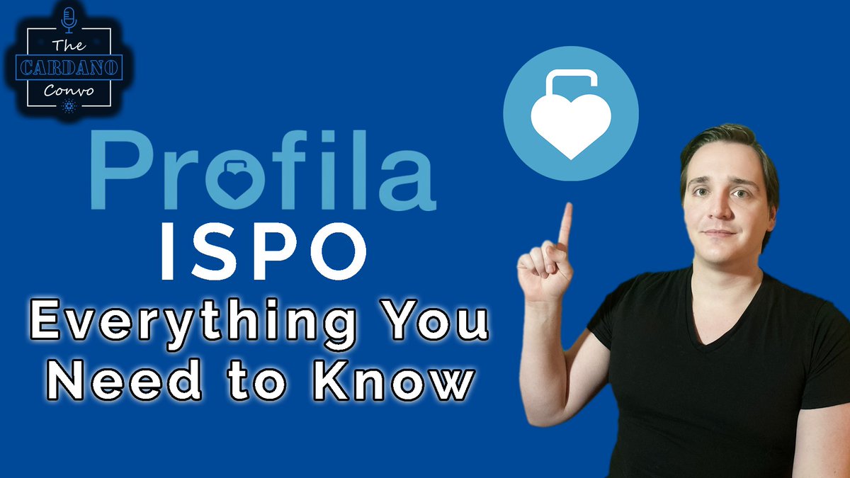 CardanoConvo's tweet photo. Have you heard about @ProfilaPrivacy's ISPO? If not, we cover all the details in our most recent video! It's a Blitz ISPO, so make sure to jump in via Profila's Pool [PRFLA] or a community pool like [LOOPS]! You won't want to miss this! 👀

👉https://t.co/pNDrBwboKk https://t.co/wUu3lkhRRL