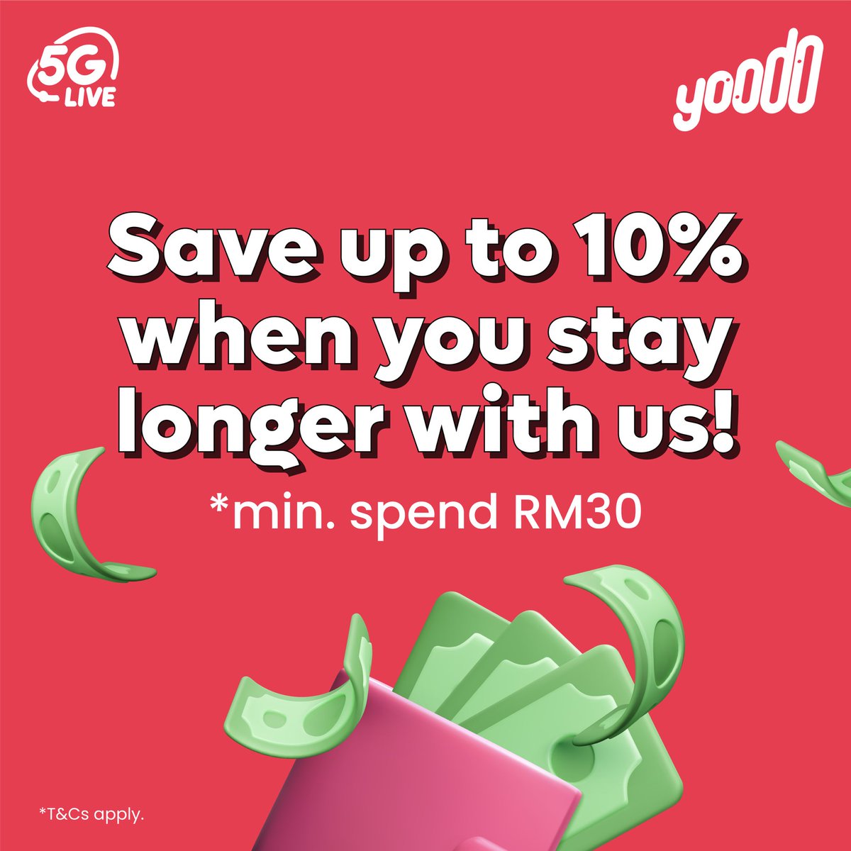 yoodoMY's tweet photo. People always say less is more. But with us, more is less! The longer you extend your validity, the lesser you spend.

#yoodo #yoodoyou https://t.co/L4oGqXQLnf