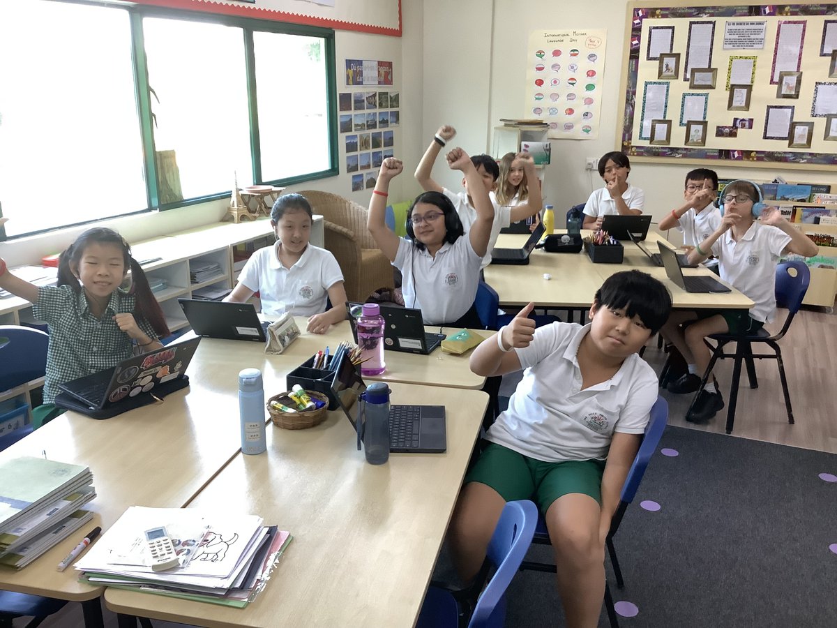 KLASS_JB_Lang's tweet photo. Y5 students have thoroughly enjoyed helping Alice Smith go up to third position in our current Education Perfect Global Championships. A bit less than 24 hours to go til the end of the competition, good luck everyone! #sparkinspiration #WeAreKLASS @epforlearning https://t.co/RNnIJNROFI