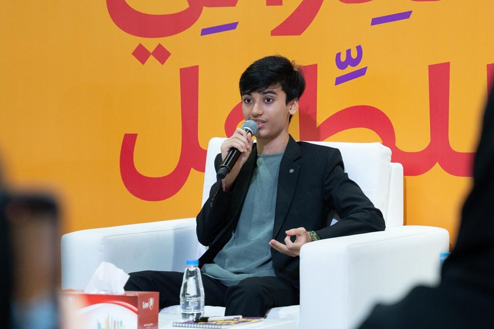 dpsshj's tweet photo. Grade 8 students, Saatvik Sandeep and Jaivardhan Nawani, carved a niche at the Kids Creative Café at the Sharjah Children’s Reading Festival (SCRF 2024) which was a celebration of the journeys of child prodigies!!!

#shjspea #dpsshj #SCRF2024 #KidsCreativeCafé @Interstar_AE https://t.co/mz7UIaMDJy