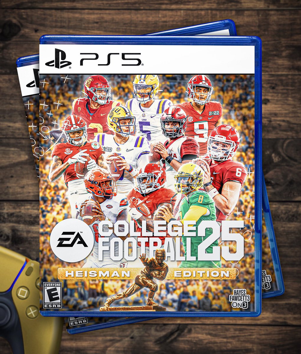 If EA doesn’t make the CFB 25 “Heisman Edition” cover like this, they have it all wrong