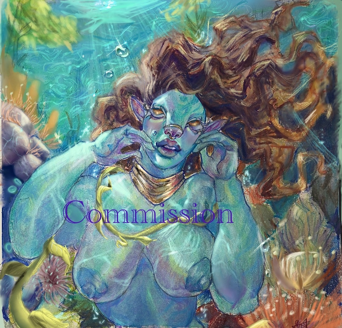 First time drawing an underwater background, how’d I do?
#Commission #art #avatarthewayofwater
