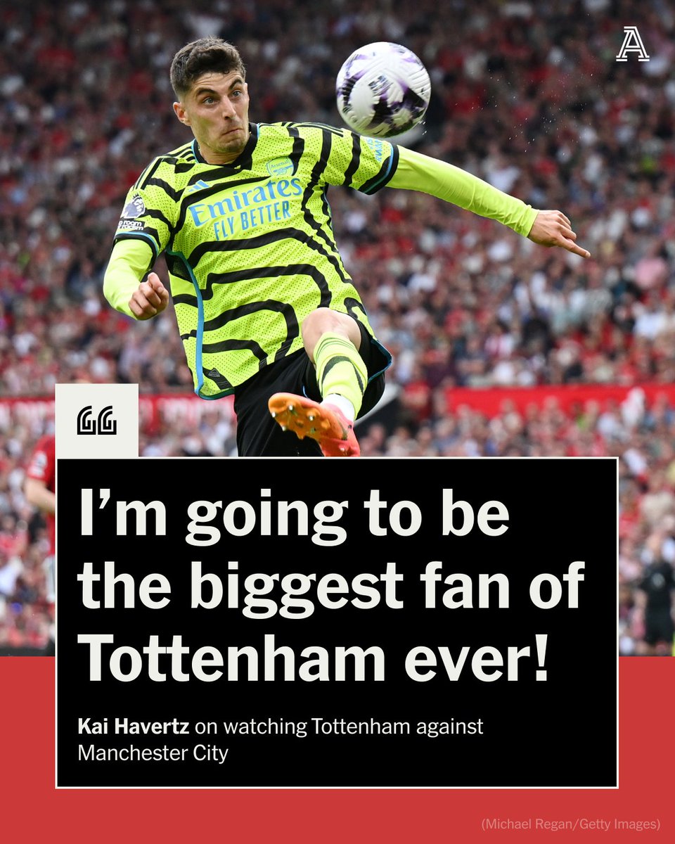 Baru kali ini Fans Arsenal gak ngamuk, ada pemainnya yang menyatakan sebagai Fans Terbesar Tottenham!

What a Joke Kai Havertz!! Premier League adalah magnet media!! 😆