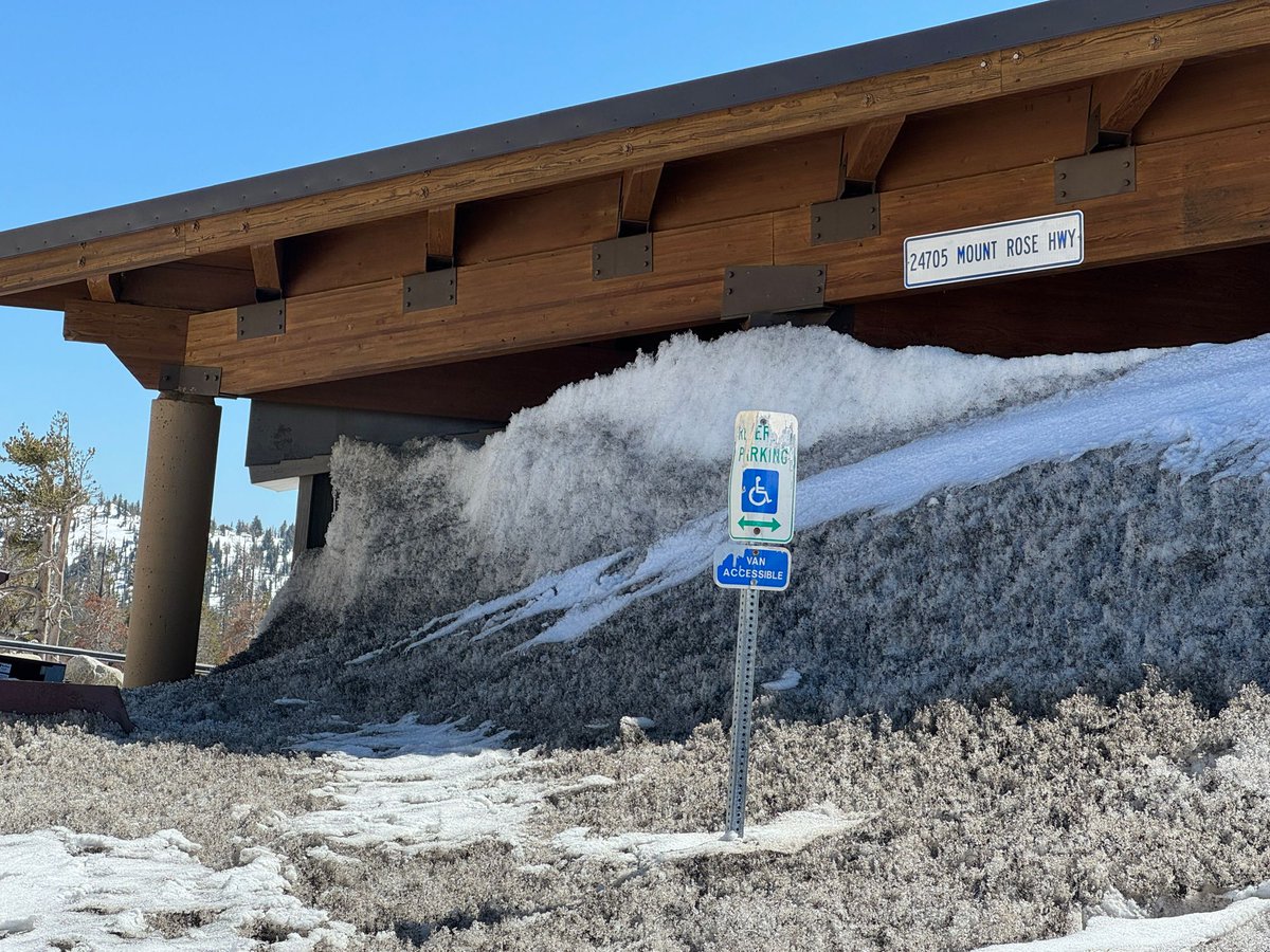 FPopReis's tweet photo. Dit gebeurt er als je niet op tijd sneeuw ruimt voor je bezoekerscentrum en de parkeerplaatsen 🤪 https://t.co/JvTTPtt8wG